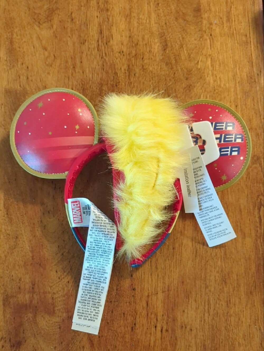 Disney Parks  Captain Marvel ear Headband Brand New - Picture 5 of 12